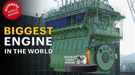The Biggest Ship Engine In The World And CNC .